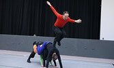 Arch8 presents “Tetris”, a show which involved lots of audience participation.   Tim Brody / Bulletin Photo