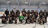 Peewee C Side Champs – Deer Lake.   Photos courtesy of Lil Bands Hockey Tournament