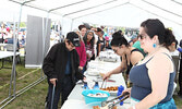The celebration included a BBQ lunch. - Tim Brody / Bulletin Photo