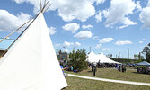 Hundreds of people attended the National Indigenous Peoples Day celebration. - Tim Brody / Bulletin Photo
