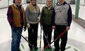 The second place Van Horne Rink, from left: Brad Bowen, Cathy Bowen, JoAnne Van Horne, and Bruce Van Horne.     SLGCC Submitted Photo