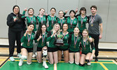 The Sioux North High School Junior Girls Volleyball Team – gold medalists.   Tim Brody / Bulletin Photo