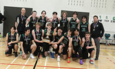 The Sioux North High School Senior Boys Basketball Team – gold medalists.   Tim Brody / Bulletin Photo