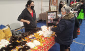 A wide variety of hand-crafted items were available for purchase with the return of the Sioux Lookout Christmas Arts and Craft Fair at the Recreation Centre gymnasium on Saturday Dec 4.      Mike Lawrence / Bulletin Photo