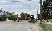 Road reconstruction on 8th Avenue.     Tim Brody / Bulletin Photo