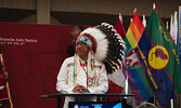 Newly sworn in NAN Grand Chief Alvin Fiddler.   Nishnawbe Aski Nation Photo