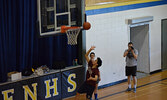 PFFNHS students participated in a basketball camp on March 23, run by Providence University College athletes and coaches, and a volleyball camp on March 30, run by Lakehead University athletes and staff. Students learned skills and fundamentals through va