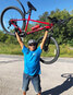 Melvin Wesley. - Photos courtesy Great Cycle Challenge Canada