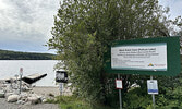 The Municipality of Sioux Lookout is seeking public input on the future of boat launch facilities. A survey to provide input is open now.  Pictured: The municipally operated boat launch at West Point Cove.   Tim Brody / Bulletin Photo 
