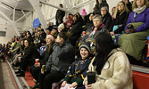 More than 400 fans packed The Hangar to watch the Bombers’ final game of the regular season.   Tim Brody / Bulletin Photo