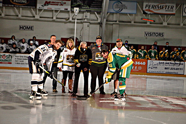 North Stars defeat Bombers in SJHL game played in Wilkie