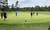 Twenty-two teams took part in this year’s 9-hole tournament.     Photo courtesy Sioux Lookout Bombers