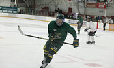 Sioux Lookout Bombers prospects compete against prospects from the Thunder Bay North Stars in an exhibition game on Sept. 7 at the Hangar. The North Stars would go on to edge the Bombers 2-1.     Tim Brody / Bulletin Photo