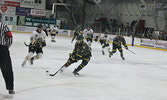 The Sioux Lookout Bombers in action against the visiting Red Lake Miners. The Bombers won the game 8-4. Tim Brody / Bulletin Photo