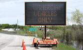 The Ed Ariano By-Pass has been reopened to commercial vehicles.    Tim Brody / Bulletin Photo