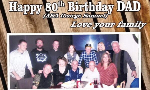Memories & Celebrations: Birthday - George Samuel