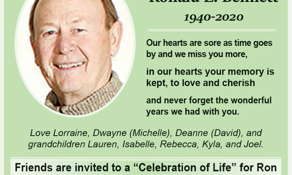 Memories & Celebrations of Life: Ronald E. Bennett