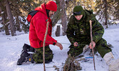 More than 125 participants attended Exercise Mobile Ranger from Feb. 21 to 28 in five locations across Northern Ontario. Including in the vicinity of four Canadian Ranger Patrols located in the First Nation communities of Moose Cree in Moose Factory, Nibi