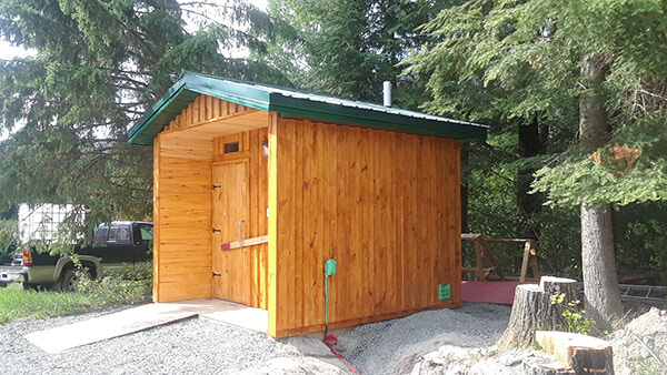 New latrine opened at Cedar Bay 