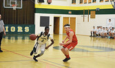 The Sioux North High School Warriors took on the Red Lake Rams on Feb. 7, which saw both girls’ volleyball teams and the senior boys’ basketball team win their matchups. The junior boys basketball team lost a nail biter. - Jesse Bonello / Bulletin Photo