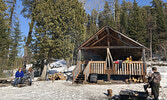 The Cozy Cabin, nestled upon the Cedar Bay shoreline of Pelican Lake.  - Tim Brody / Bulletin Photo