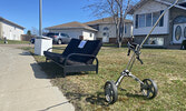 A variety of items were set out to find new homes during the first Curbside Swap of the season. Tim Brody / Bulletin Photo