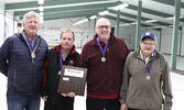 Men’s League Champions – Team Cummine.   Tim Brody / Bulletin Photo