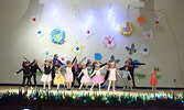 ONYX Dance & Fitness Studio dancers in the recital’s finale. - Tim Brody / Bulletin Photo