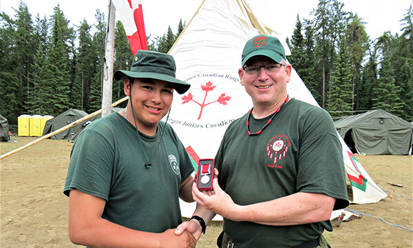 Daniel Bottle of Lac Seul is Ontario’s top Junior Canadian Ranger