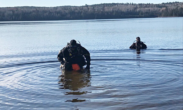 Local divers make lucky find