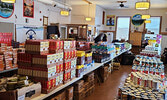 Nishnawbe Gamik Friendship Centre’s main storage hall, full of food items for the emergency hampers.  - Jennifer Thomas / Submitted Photo