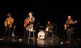 Belle Plaine (second from left) and her fellow musicians perform at Sioux North High School on Jan. 15.    Tim Brody / Bulletin Photo