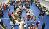 Nearly 600 people visited this year’s Christmas Arts and Craft Fair, hosted by the Friends of Cedar Bay, which was held at the Recreation Centre on Dec. 3.    Tim Brody / Bulletin Photo