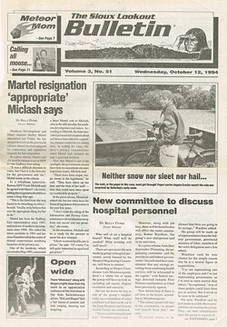 From The Archives: Wednesday, October 12, 1994