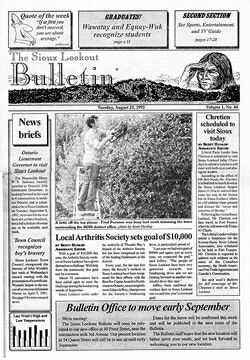 From The Bulletin Archives: Tuesday, August 25, 1992