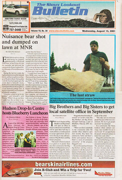 From The Archives: Wednesday, August 15, 2001