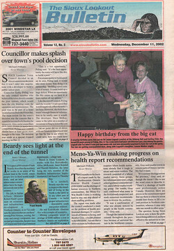 From The Bulletin Archives: Wednesday, December 11, 2002