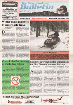 From the Archives: Wednesday, February 5, 2003