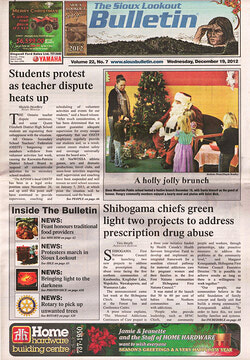 From the Archives: Wednesday, December 19, 2012