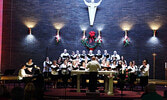 Community members packed Sacred Heart Church to take in the Sioux Lookout Community Choir’s presentation of the Festival of Carols last year. - Bulletin File Photo