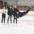 Four-time Canadian figure skating champion and four-time World Champion Kurt Browning takes to the air on Sept. 24 at the Sioux Lookout Memorial Arena, showing participants in a skating seminar hosted by the Sioux Lookout Skating Club some of his world cl