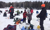 Local anglers at a past ice fishing event in Sioux Lookout.      Submitted Photo