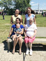 Back row (from left): Christina Davis, 42, and Janet Martin, 57. Front row (from left): Heather Wobbe, 23, holding her son Cody Cummine, 17 months, alongside Ruth Martin, 80. - Christina Davis / Submitted Photo