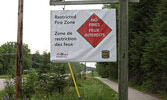 A Restricted Fire Zone remains in effect for the province of Ontario as of Sunday evening.    Tim Brody / Bulletin Photo