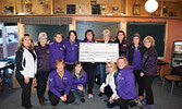 Bearskin Airlines Skip to Equip Curling Classic organizers celebrate raising $80,000 for the SLMHC Foundation in 2019. - Bulletin File Photos