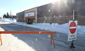 Front Street remains closed between Sixth Avenue and the Municipal Parking lot next to the Red Apple store.   Tim Brody / Bulletin Photo