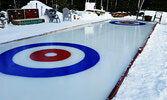 The curling rink, ready for use. - Kirk Davis / Submitted Photos