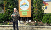 The beginning of Gay Pride Celebration Month was celebrated at the Municipal Office on June 1 with an official Pride flag raising event. Sioux Lookout Mayor Doug Lawrance read from an official proclamation ushering in the month long celebration.   Mike La