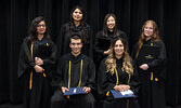 Confederation College Sioux Lookout Campus 2022 graduates.   Tim Brody / Bulletin Photo