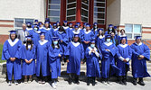 The class of 2022 from Sioux Mountain Public School.    Tim Brody / Bulletin Photo